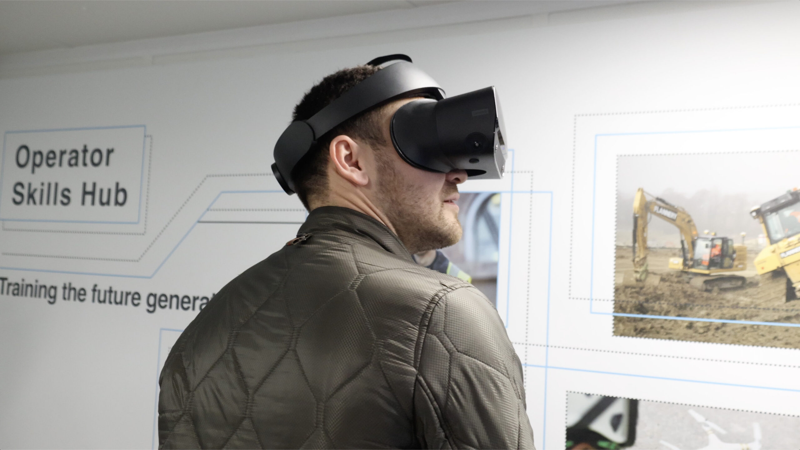 GPS Machine Control Training at the Operator Skills Hub Flannery